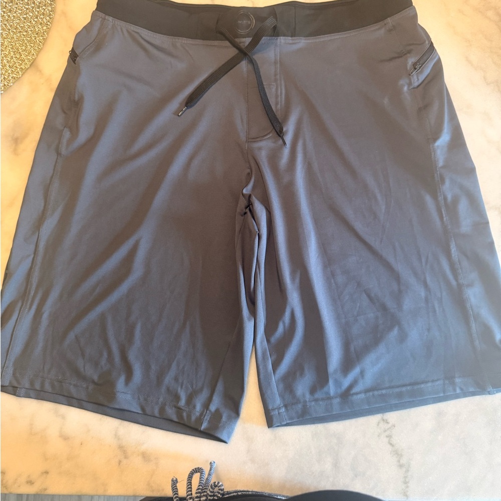 Hylete Men's Athletic Gray Shorts